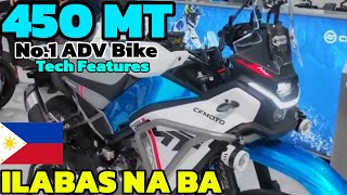 2024 CFMOTO 450 MT  Full Specs and Features Details  Alamin mo bakit Aabangan mo sa Pinas [upl. by Nehttam]