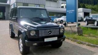 MercedesBenz G 400 CDI Exklusiv 2005 Obsidianschwarz 1X159805 wwwautohausbizfaude [upl. by Mosi]