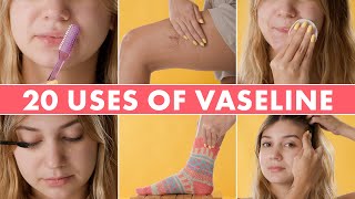 20 Uses Of Vaseline You Didnt Know About [upl. by Buzzell536]