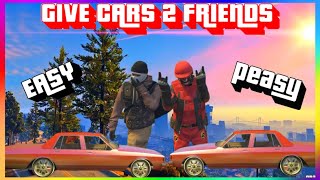 EASIEST GIVE CARS TO FRIENDS GLITCH WORKING AFTER PATCH 168 [upl. by Deina8]