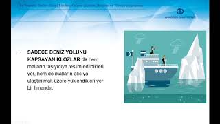 DIŞ TİCARET İŞLEMLERİNİN MUHASEBELEŞTİRİLMESİ  Ünite 3 Özet [upl. by Placido]