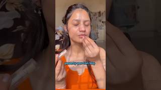 skincare vs makeup🫵🏻skincaretips benzoylperoxide affordablemakeup swissbeautytrending [upl. by Kelvin394]