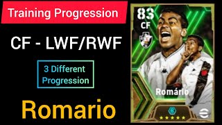 Epic Romario Efootball 2024 Max Training Progression [upl. by Komsa340]