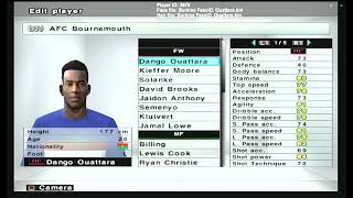 Pes 6 patch Firebird 2223 Update transfer season 20232024 Option file [upl. by Trix176]