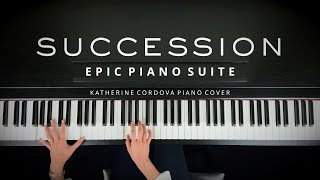 Succession HBO Series  Epic Piano Suite [upl. by Meilen984]