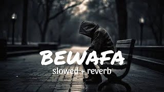 Jignesh kaviraj  Bewafa Songs Slowed  Reverb [upl. by Akiehsal]