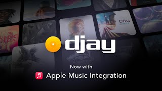 djay x Apple Music integration  on iPhone iPad Mac Apple Vision Pro Windows Android [upl. by Fu678]