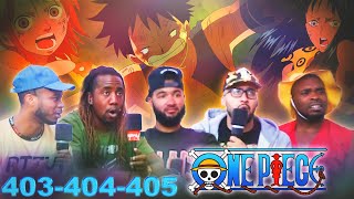 KUMA MAKES THE STRAW HATS DISAPPEAR One Piece Ep 403404405 Reaction [upl. by Doreen]