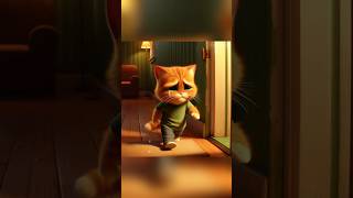 Little Cat Leave The House😱 aicat catcute catlover catvideos [upl. by Magdaia]