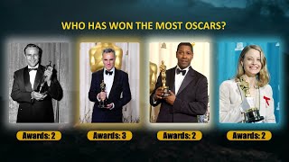 Top 20 Greatest Actors in Oscar History [upl. by Parrnell]