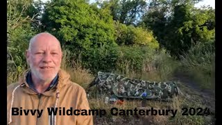 Bivvy Wildcamp Canterbury 2024 [upl. by Aliehc]