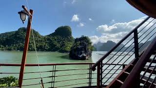 An overnight on Peony cruise Halong bay [upl. by Ardnekan]