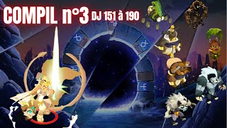 DOFUS 273 COMPIL N°3 DJ 151 à 190  Huppermage 185 [upl. by Llerrej]