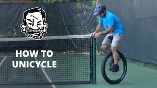 How to ride a unicycle  10 tips [upl. by Atalayah]