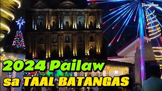 The 2024 Pailaw sa Taal Batangas Scenic View of Fireworks Display [upl. by Kyrstin526]