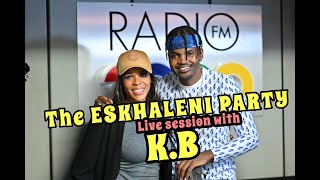 KB  the Eskhaleni party live performance Radio 2000 [upl. by Reinaldos]