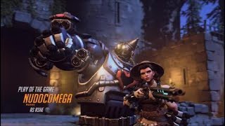 Overwatch 2 Junkensteins Revenge plays of the game [upl. by Aliahs]