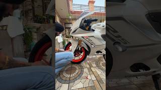 Yamaha R15 V4 Accessories Modified Modification Parts Front Fender saigaparts [upl. by Ellerol]