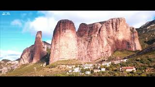 Mallos de Riglos amp Província de Huesca Aragón Rescuebcn 4K [upl. by Airdni]