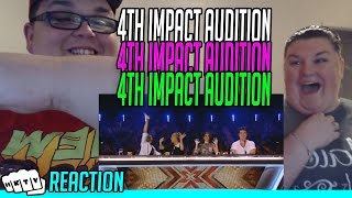 4th IMPACT X FACTOR UK AUDITION REACTION🔥 [upl. by Arrec711]