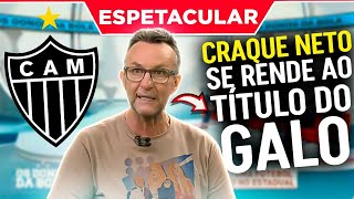 CRAQUE NETO SE RENDE AO TÍTULO DO GALO NO DONOS DA BOLA quotCONFIRAquot [upl. by Aisatan]