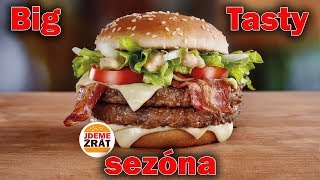 OBROVSKÁ BIG TASTY SEZÓNA V MCDONALDS [upl. by Eelnyl]