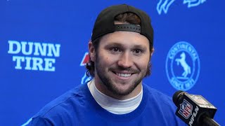 Bills postgame news conference Josh Allen and Amari Cooper [upl. by Araminta742]