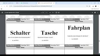 3 GOETHE A1 exam SPRECHEN teil 2 [upl. by Odelinda]