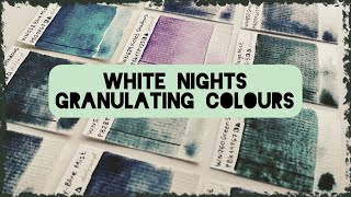 Which of the 15 granulating White Nights watercolors I end up buying [upl. by Tiersten]