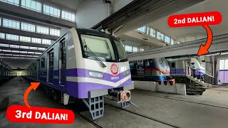 New Dalian rakes of Kolkata Metro 🚇 [upl. by Kassaraba]