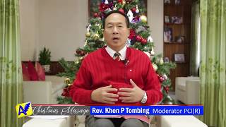 Christmas Message Rev Khen P Tombing  Angels Vision Digital Cable Network [upl. by Alberik]