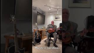 Sunshine Lollipops and Rainbows  Lesley Gore  Instrumental ukulele cover by Barry Prudhomme [upl. by Issy]