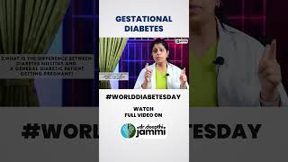 Know about Gestational Diabetes  World Diabetes Day 2022  Dr Deepthi Jammi [upl. by Cari386]