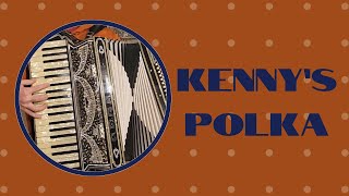 KENNYS POLKA  Slovenian Clevelandstyle Polka on Accordion [upl. by Aisilef]