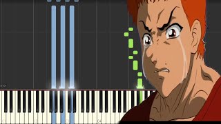 Grappler Baki OST  Missing Song Piano Tutorial [upl. by Alberik61]