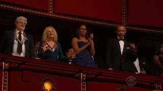 Aretha Franklin among performers at Kennedy Center Honors [upl. by Airetnahs]