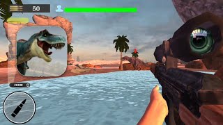 Dinosaur Gun Hunting Games Gameplay  Naughty Dinosaur Hunting [upl. by Giulia]