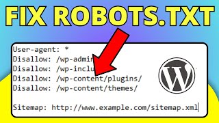 How To Fix Robotstxt In WordPress [upl. by Desi]