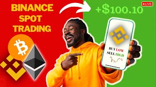 Master the Binance Spot Trading Trick and Earn 100 Daily Profits [upl. by Affra]