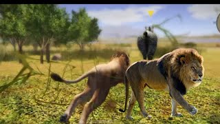 محاكي الاسد Ultimate Lion Simulator 2 لعبة واقعيّة 😲😲 [upl. by Anderson635]