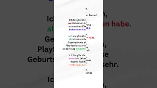 Satz mit Konnektoren Beispielsätze germangrammar  germanlevelb1  germanlanguagecertification [upl. by Havelock]