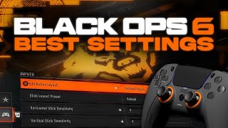 1 Console Player UPDATED SETTINGS for Black Ops 6 [upl. by Nojed]