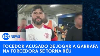 Justiça tornou réu o torcedor acusado de matar a palmeirense Gabrila Anelli  SBTNewsnaTV150823 [upl. by Felipa]