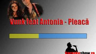 Vunk feat Antonia  Pleaca karaokemp4 [upl. by Hasan]