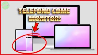 Come USARE UN TELEFONO ANDROID come SECONDO MONITOR PC 🖥️ [upl. by Derman464]