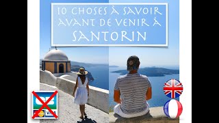 SANTORIN  10 choses à savoir avant dy aller  ft Mi Amor [upl. by Renate405]