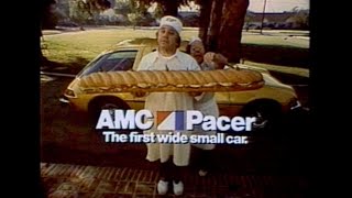 AMC Pacer TV Commercial  The Sandwich King 1975 [upl. by Sisxela]