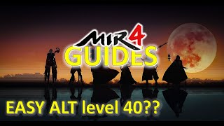 MIR4 EASY LEVELING GUIDE 140 POWER OF ALT  January 4 2024 update UNCUT mir4 mir4global [upl. by Pontias]