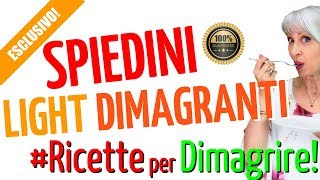 RICETTA DIMAGRANTE e DETOX SPIEDINI LIGHT e GOLOSI facili e veloci [upl. by Germain]