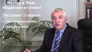 Having a Criminal Trial Crown or Magistrates [upl. by Kempe]